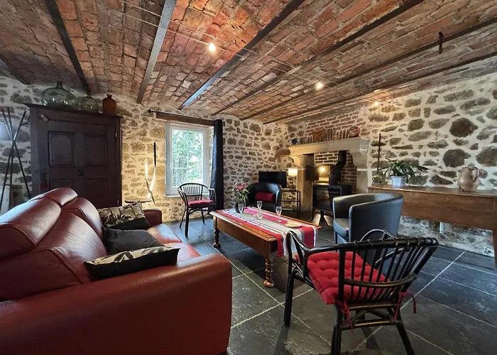 Rural Renove Avec Charme A Marcillat, Jardin Et Terrasse - Fr-1-489-369